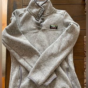 LL Bean fleece pullover